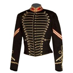 Black Wool Cavalry Jacket