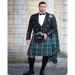 Premium Prince Charlie Kilt Outfit for Men 
