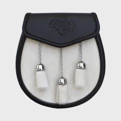 Thistle Embossed Semi Dress Sporran