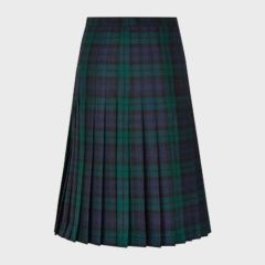 Tartan Skirt All Around Pleated