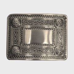 Celtic Knot Antique Kilt Buckle
