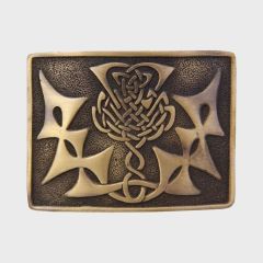 Antique Highland Thistle Kilt Buckle