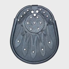 Black Leather Hunting Sporran