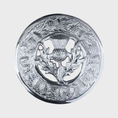 Thistle Chrome Fly Plaid Brooch