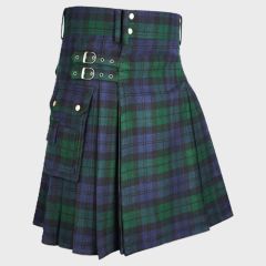 Black Watch Tartan Utility Kilt