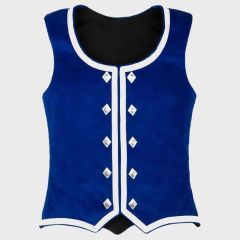 Blue Highland Dancing Waistcoat for Women