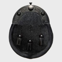Black Finished Full Dress Sporran
