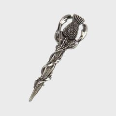 Stunning Traditional Thistle Kilt Pin

