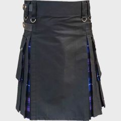 Black Hybrid Pride Of Scotland And Tartan Kilt