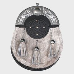 Chrome Cantle W.E Scot dress Sporran