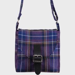 Mini Tartan Messenger Bag