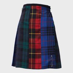 Mix Tartan Kilt For Women