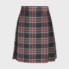Black Stewart Tartan Kilt for Women