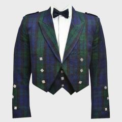 Prince Charlie Jacket & Waistcoat In Tartan Made 