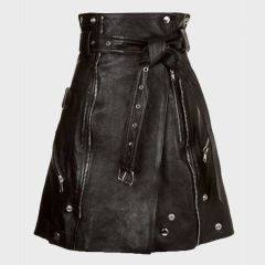 Fashion Leather Kilt for Women