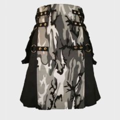 Urban Camo Cargo Fabric Kilt