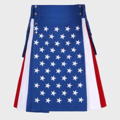 American Flag Handmade Utility Hybrid Kilt