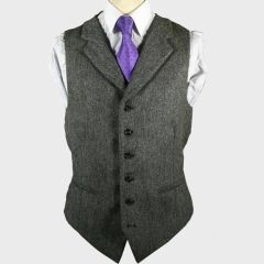 Kilt Tweed Wool Vest