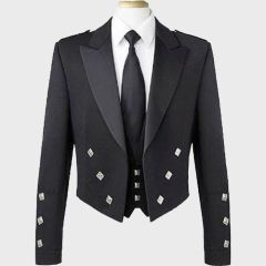 Black Prince Charlie Jacket & Waistcoat