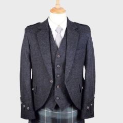Argyll Tweed Jacket - Charcoal