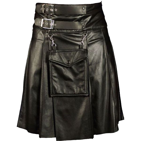 Leather Gothic Kilt