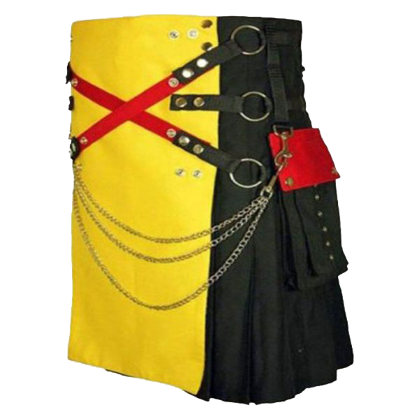 Gothic Utility Kilt for Men | Halloween Costume Kilt